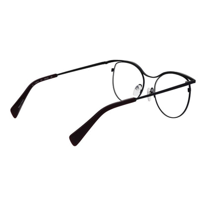 Yohji Yamamoto Women’s Optical Glasses – Black Round Frame