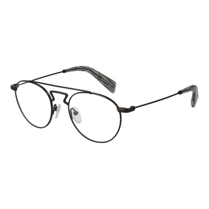 Yohji Yamamoto Men's Optical Glasses – Black Aviator Frame