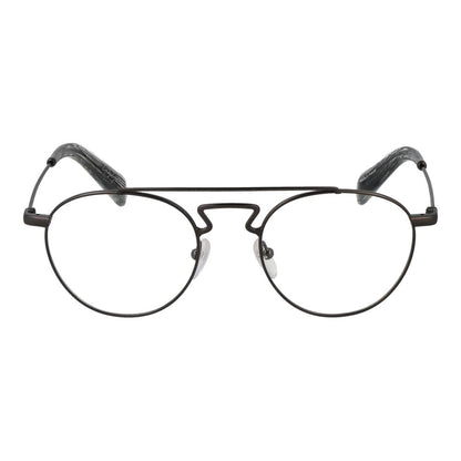 Yohji Yamamoto Men's Optical Glasses – Black Aviator Frame