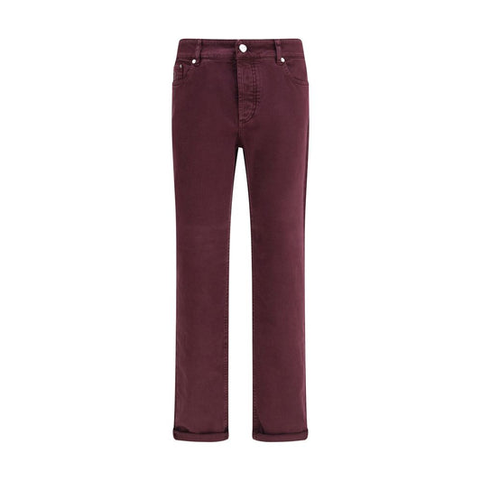 Brunello Cucinelli Cotton Slim Jeans
