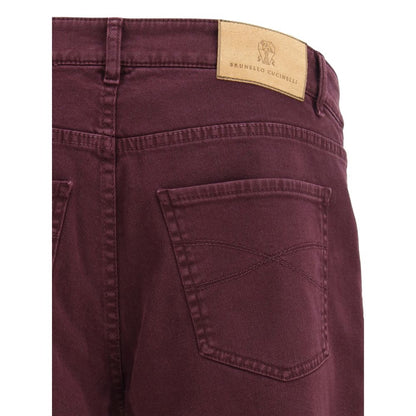 Brunello Cucinelli Cotton Slim Jeans