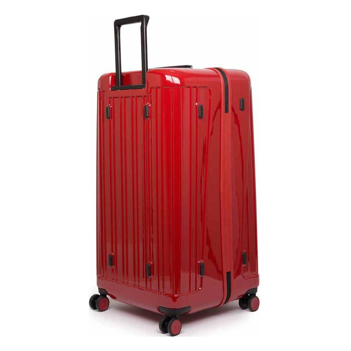 Piquadro Red Polycarbonate Luggage Trolley