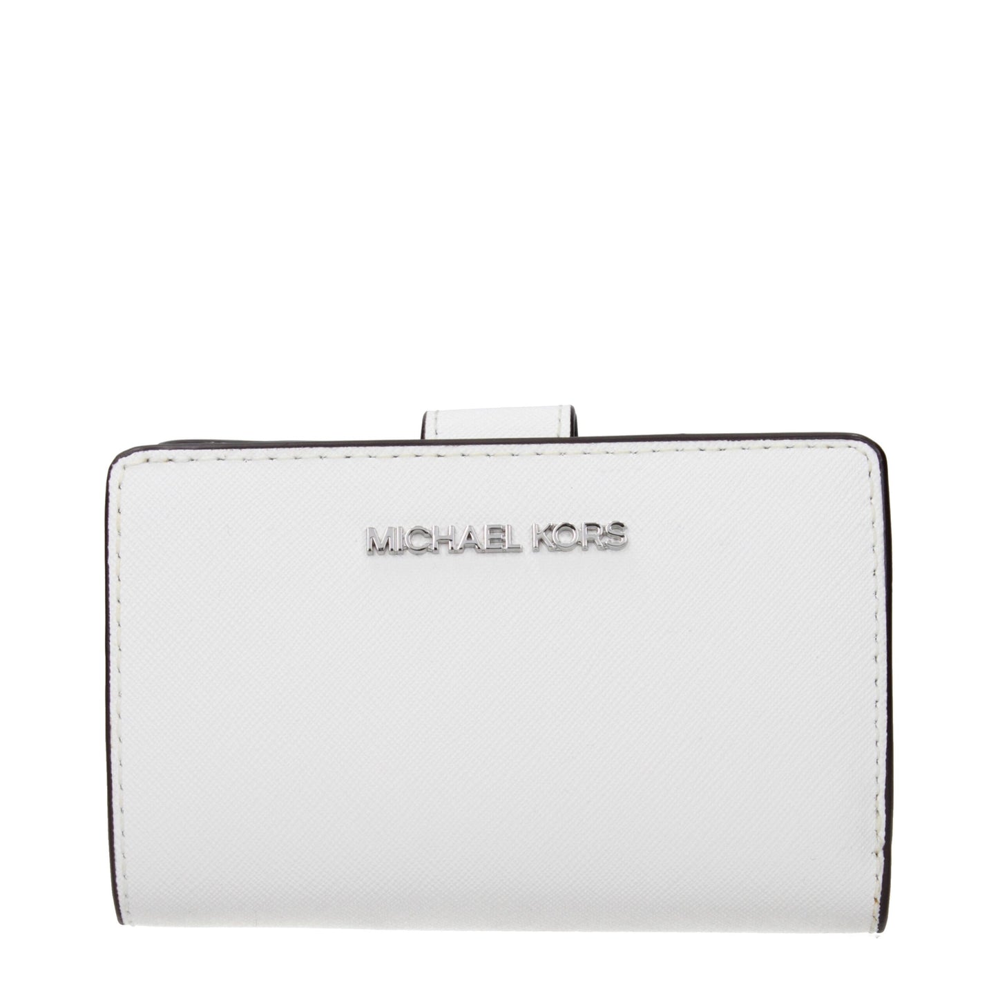 Michael Kors White Leather Wallet - Effortless Elegance