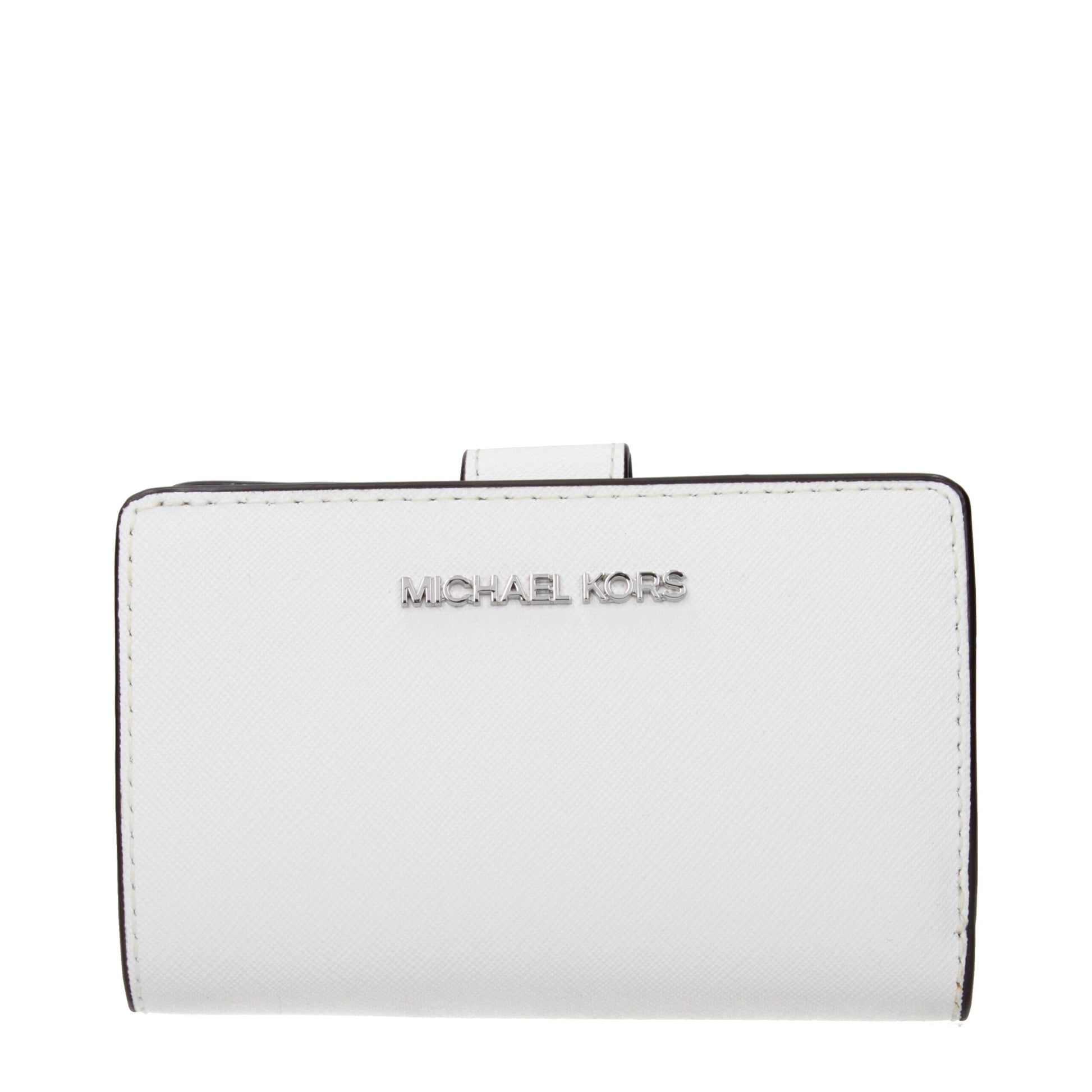 Michael Kors White Leather Wallet - Effortless Elegance