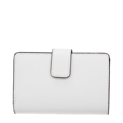 Michael Kors White Leather Wallet - Effortless Elegance