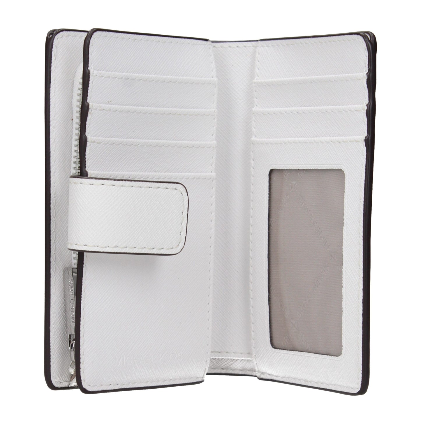 Michael Kors White Leather Wallet - Effortless Elegance