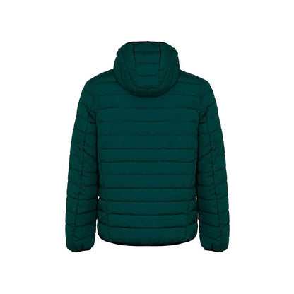 Suns Green Polyester Jacket - Stylish Functionality for All Seasons
