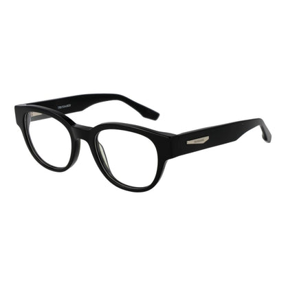 Trussardi Black Men’s Optical Glasses – Full-Rim Frame