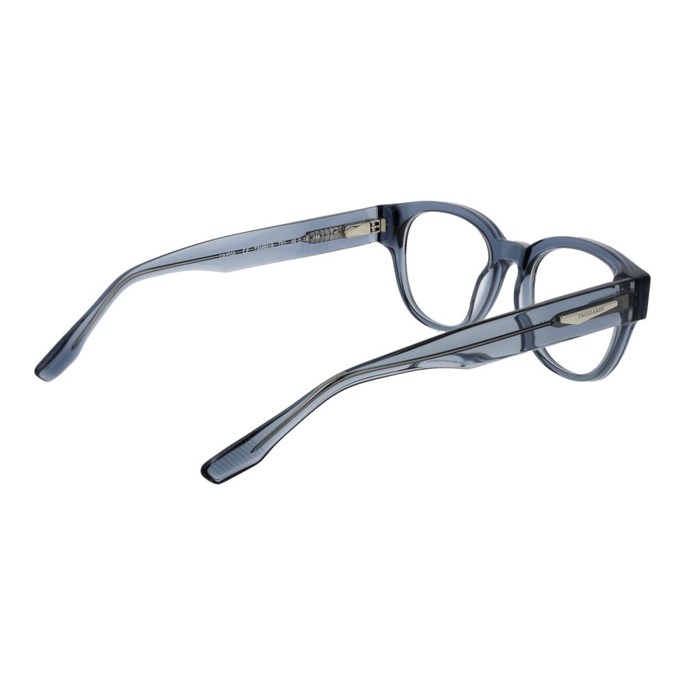 Trussardi Blue Men’s Optical Glasses – Full-Rim Frame