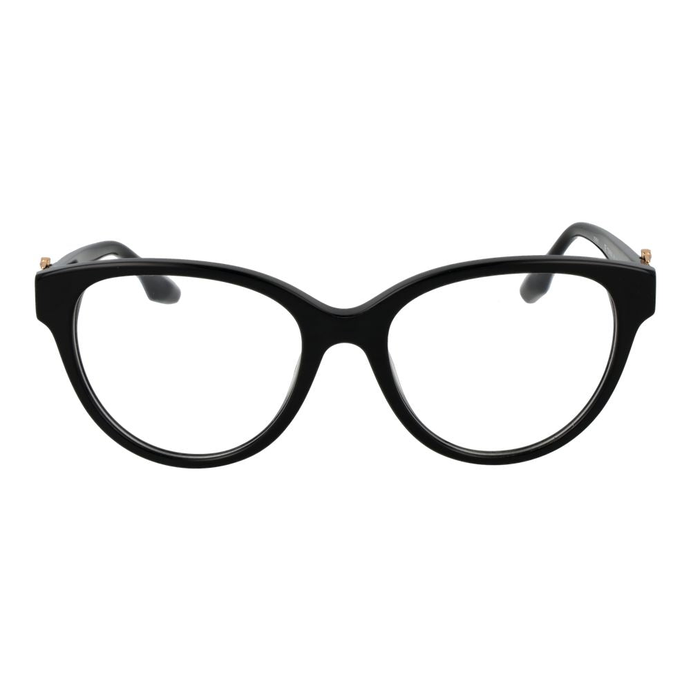 Trussardi Black Women’s Optical Glasses – Full-Rim Frame