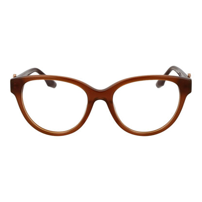 Trussardi Women's Optical Glasses – Brown Butterfly Frame