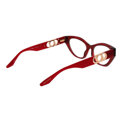 Trussardi Women’s Optical Glasses – Red Cat Eye Frame