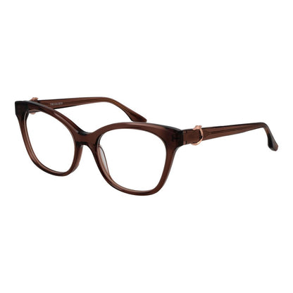 Trussardi Women’s Optical Glasses – Brown Cat Eye Frame