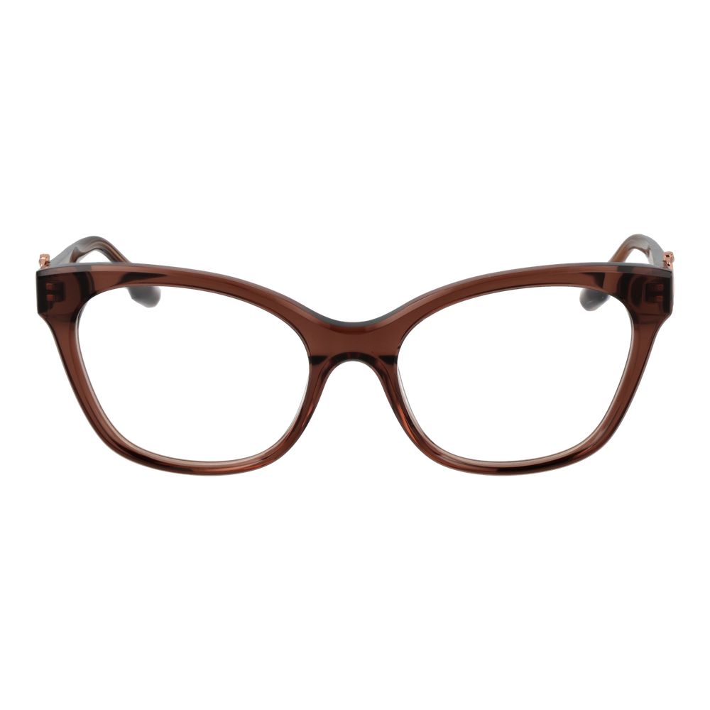 Trussardi Women’s Optical Glasses – Brown Cat Eye Frame