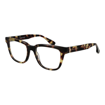 Trussardi Brown Men’s Optical Glasses – Rectangle Full-Rim Frame