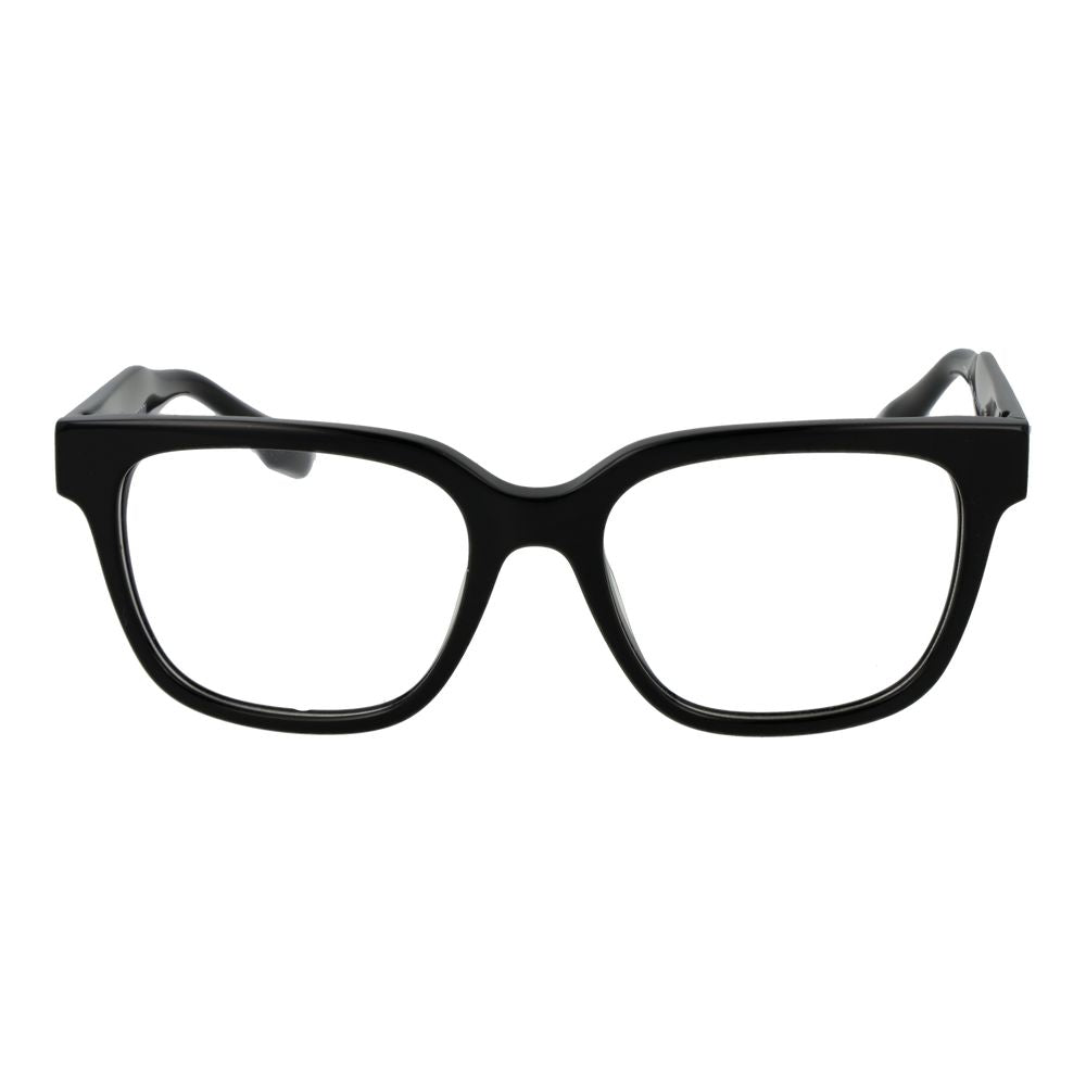 Trussardi Black Men’s Optical Glasses – Square Full-Rim Frame
