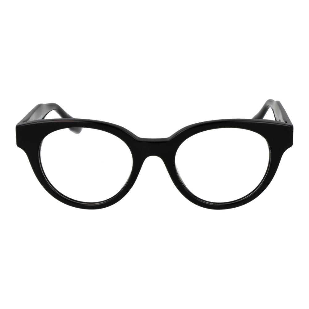 Trussardi Unisex Optical Glasses Frame – Black Full-Rim Design