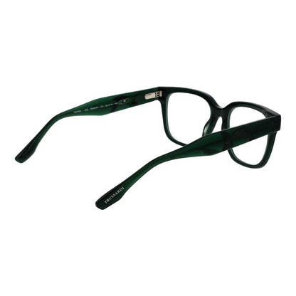 Trussardi Green Men's Optical Glasses – Square Full-Rim Frame