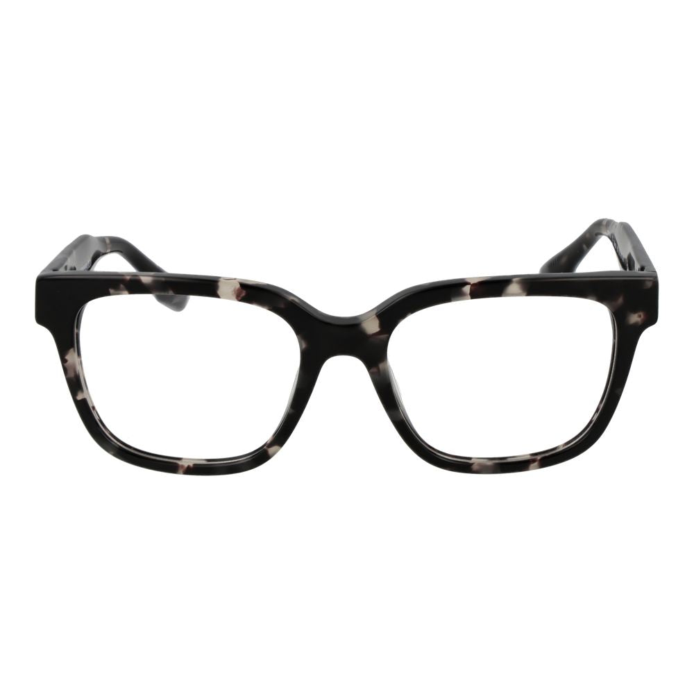 Trussardi Black Men’s Optical Glasses – Square Full-Rim Frame