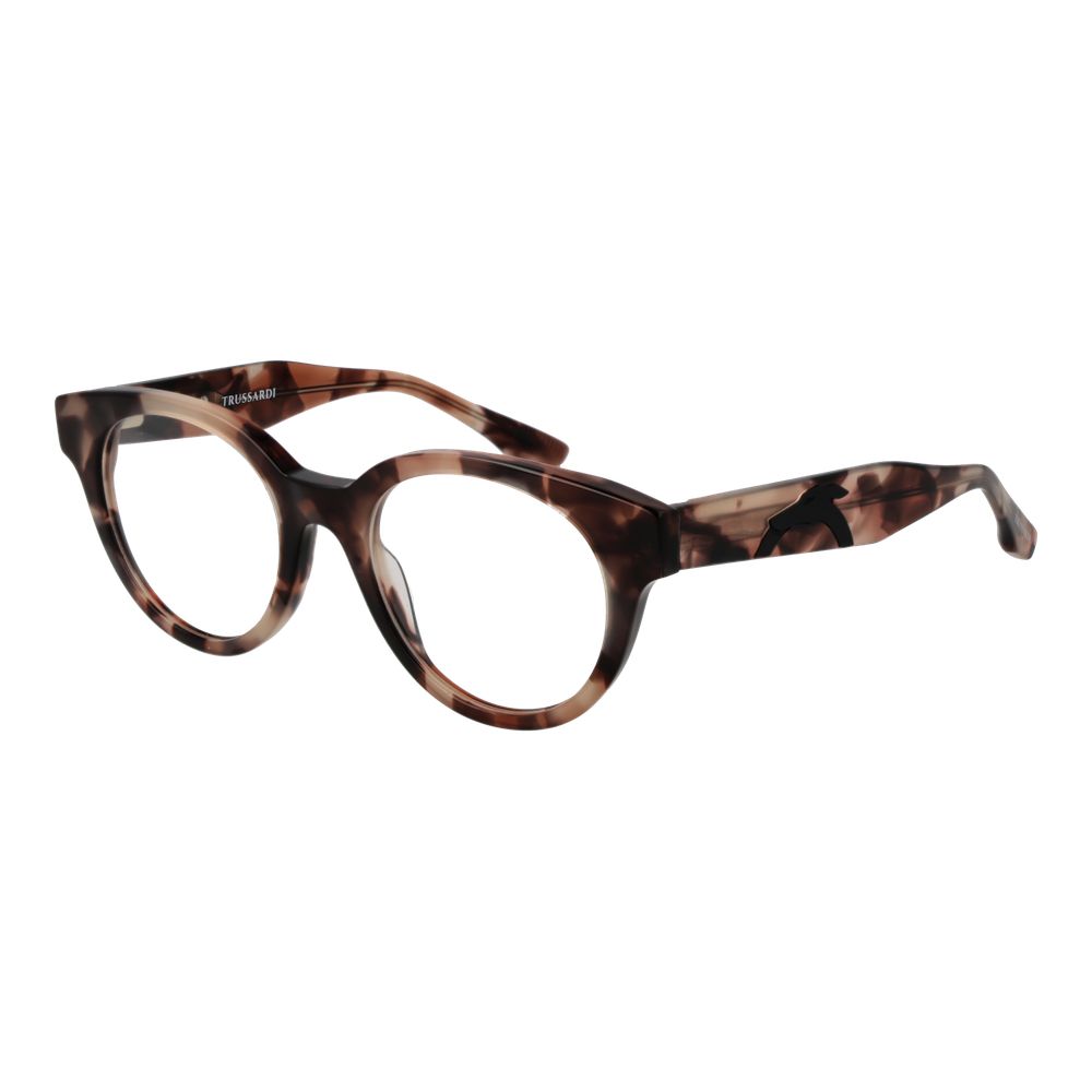 Trussardi Unisex Optical Glasses – Brown Full-Rim Frame, 50mm