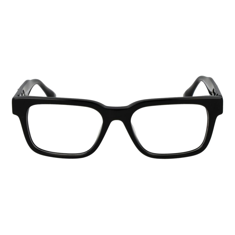 Trussardi Black Unisex Optical Glasses – Rectangle Full-Rim Frame