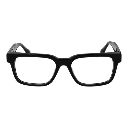 Trussardi Black Unisex Optical Glasses – Rectangle Full-Rim Frame