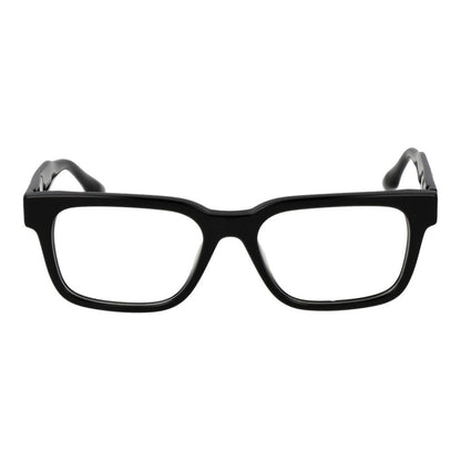 Trussardi Black Unisex Optical Glasses – Rectangle Full-Rim Frame