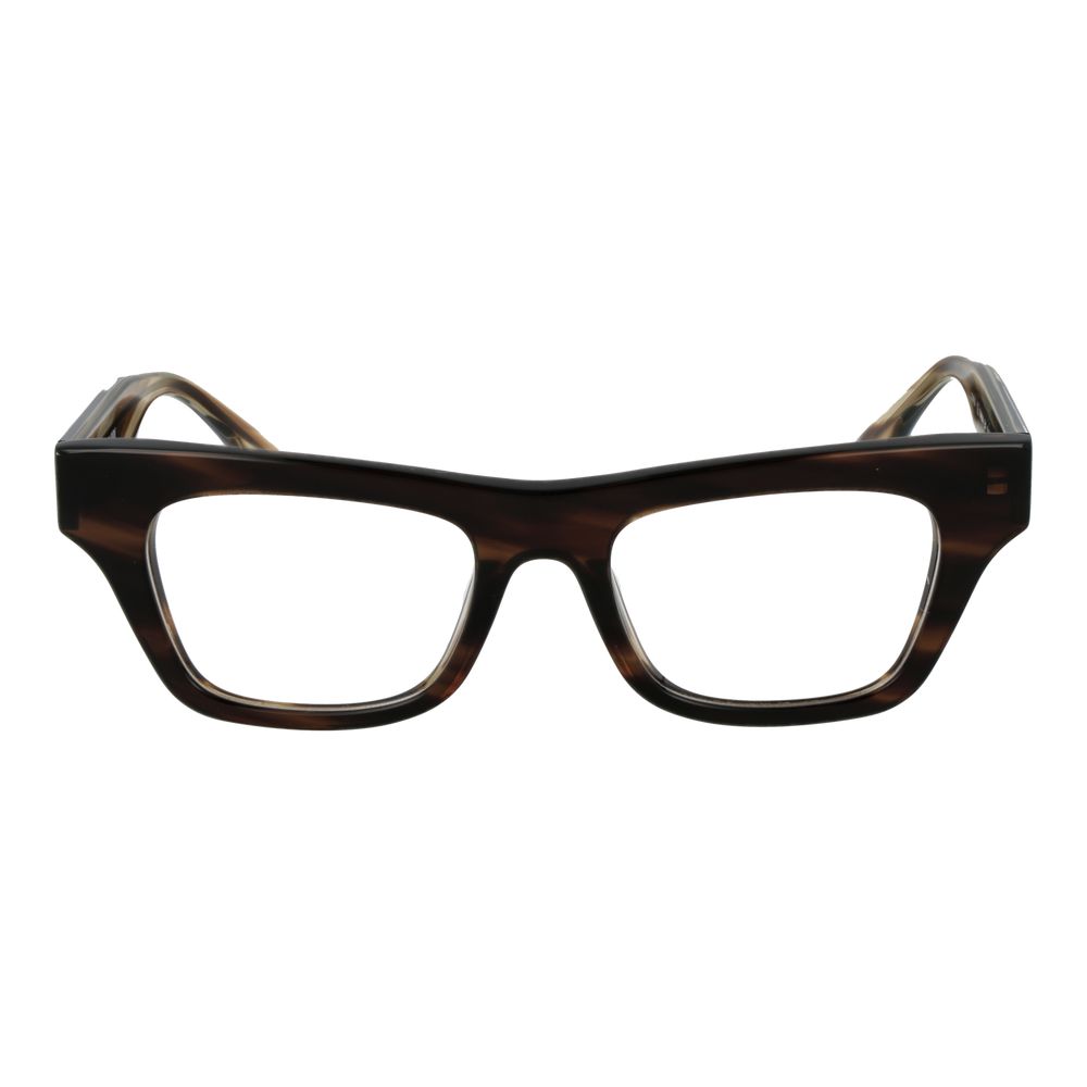 Trussardi Women’s Optical Glasses – Brown Full-Rim Frame