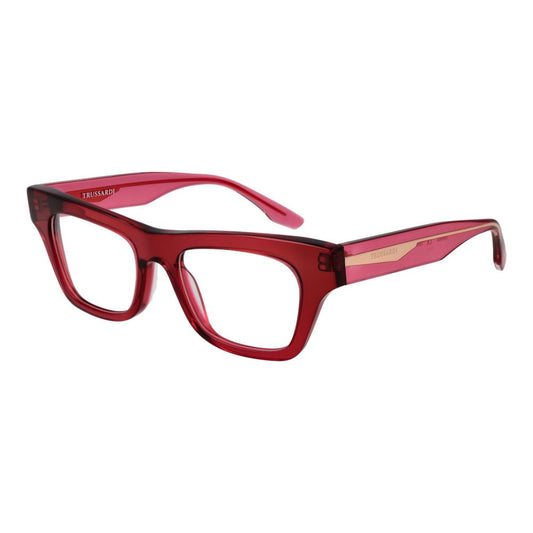 Trussardi Women's Optical Glasses – Purple Rectangle Frame, 51mm
