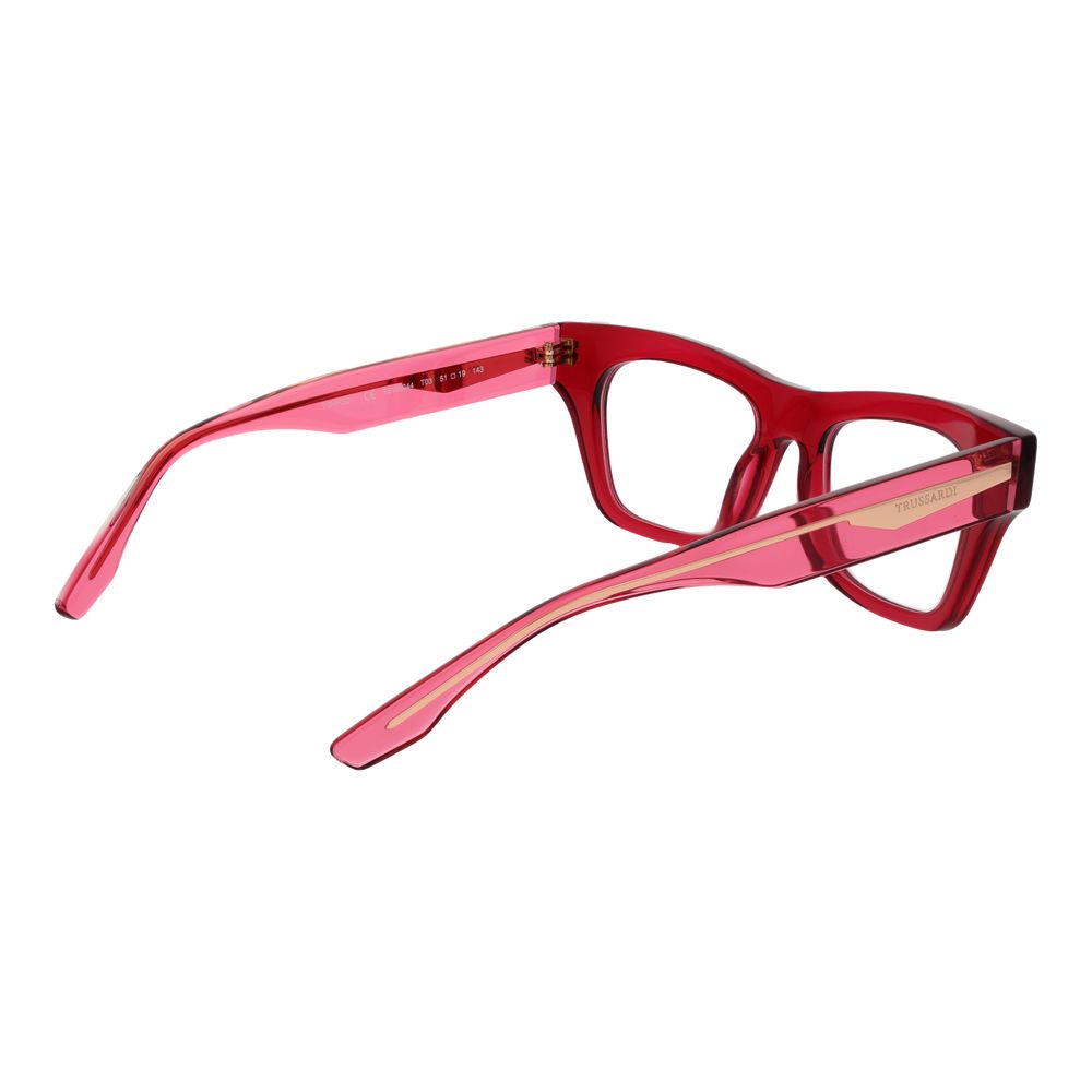 Trussardi Women's Optical Glasses – Purple Rectangle Frame, 51mm