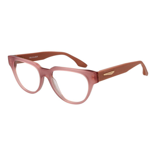 Trussardi Women’s Optical Glasses – Rose Full-Rim Frame, 53mm