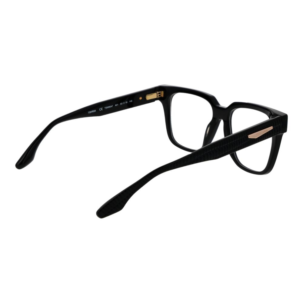Trussardi Women’s Optical Glasses – Black Square Frame, 53mm