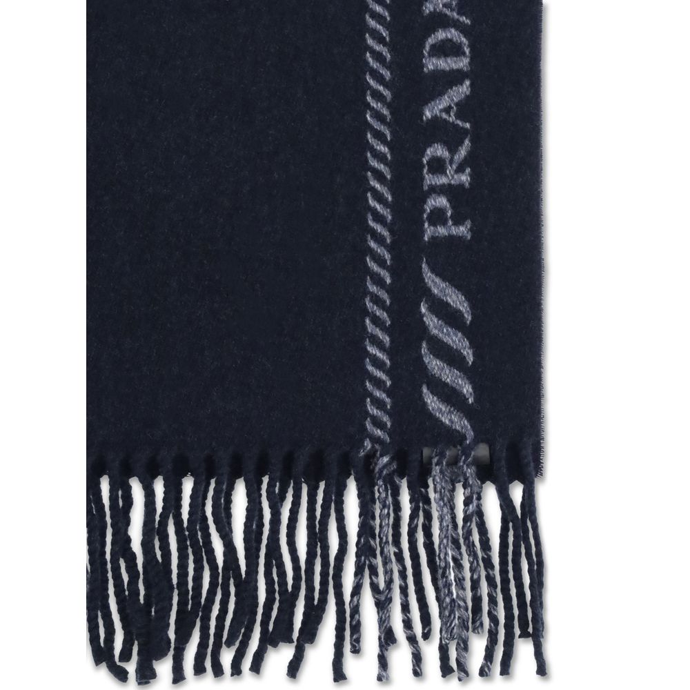 Prada Virgin Wool and Cashmere Scarf
