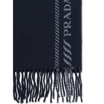 Prada Virgin Wool and Cashmere Scarf