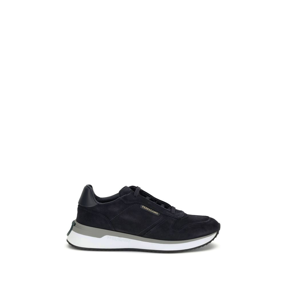 Ferragamo Suede Sneakers - Timeless Urban Elegance