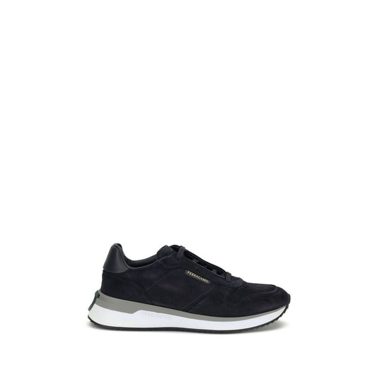 Ferragamo Suede Sneakers - Timeless Urban Elegance