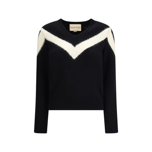 Valentino Wool Sweater with Bow Detail
