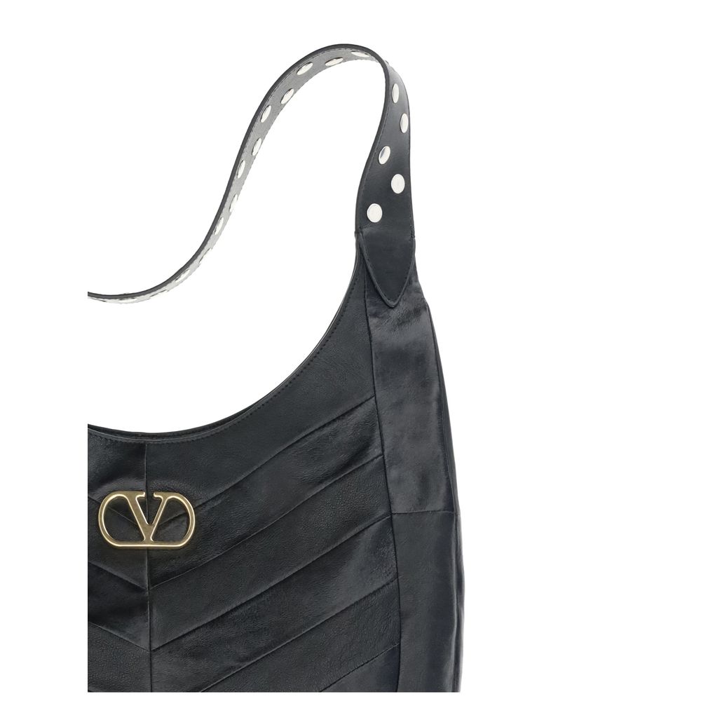 Valentino Garavani Hoboho Shoulder Bag in Nappa Leather