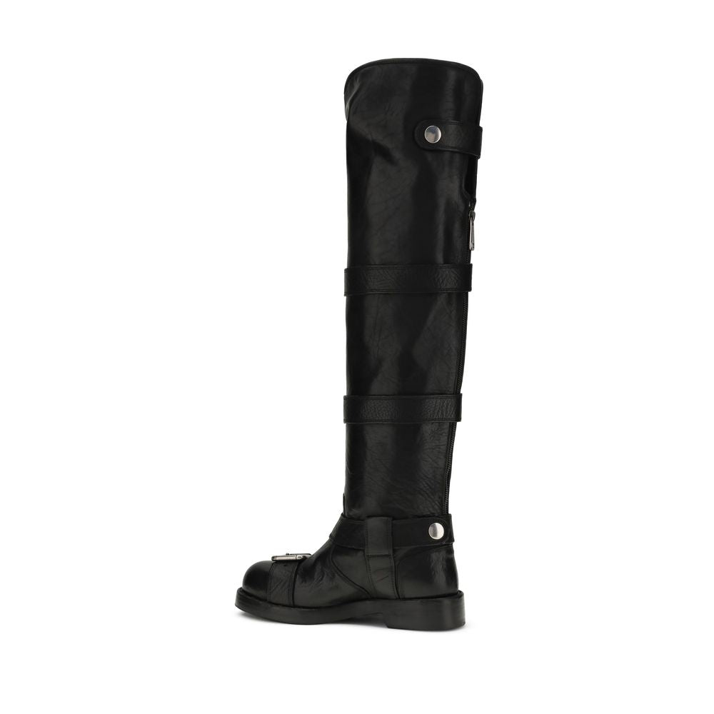 Dolce & Gabbana Extra Long Buckled Horse Boots