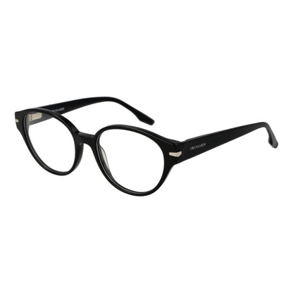 Trussardi Women's Optical Glasses – Black Oval Frame, 53mm