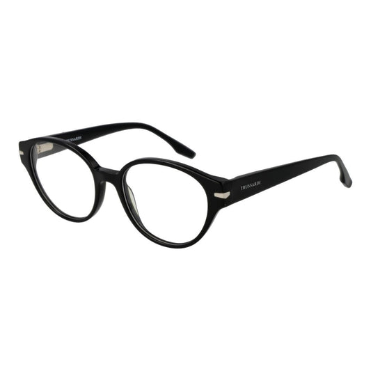 Trussardi Women's Optical Glasses – Black Oval Frame, 53mm