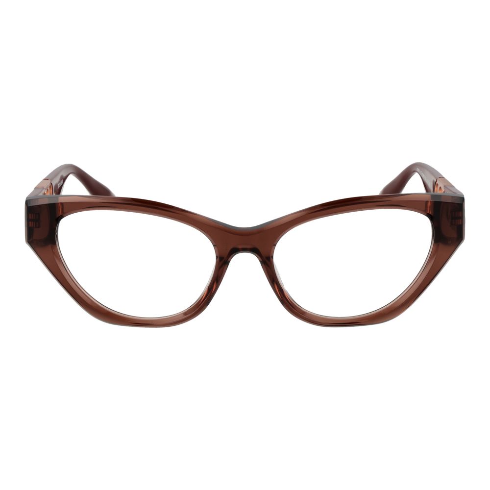 Trussardi Women’s Optical Glasses – Brown Cat Eye Frame
