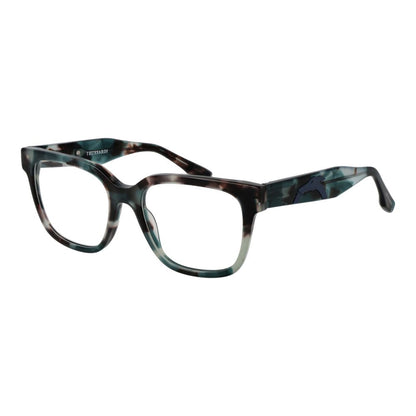Trussardi Multicolor Men's Optical Glasses – Square Full-Rim Frame