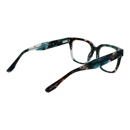 Trussardi Multicolor Men's Optical Glasses – Square Full-Rim Frame