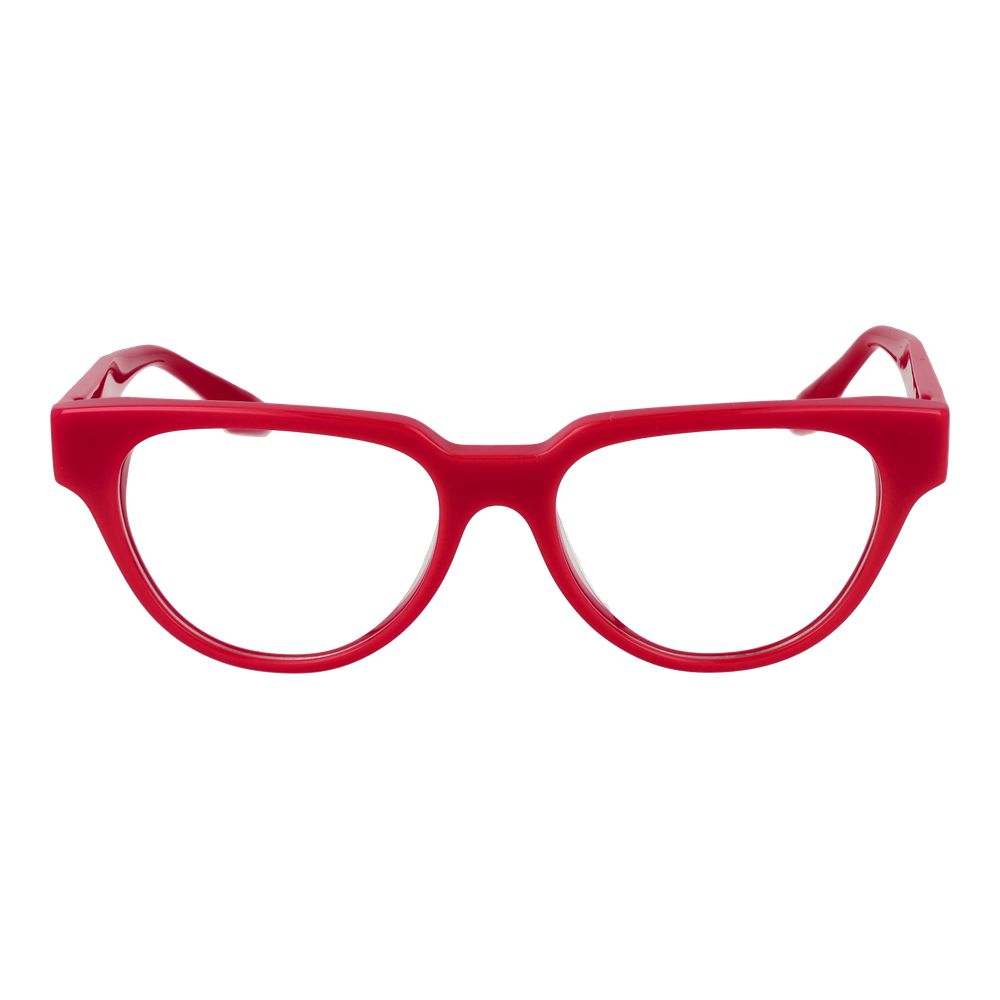 Trussardi Women's Optical Glasses – Red Full-Rim Frame