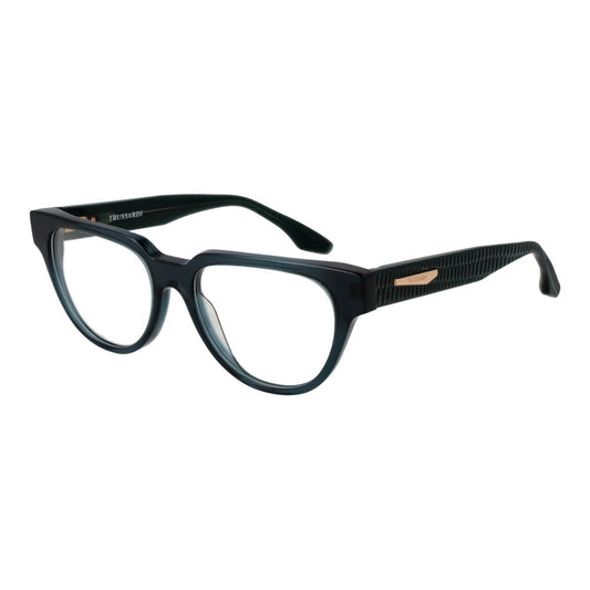 Trussardi Blue Women’s Optical Glasses – Full-Rim Frame
