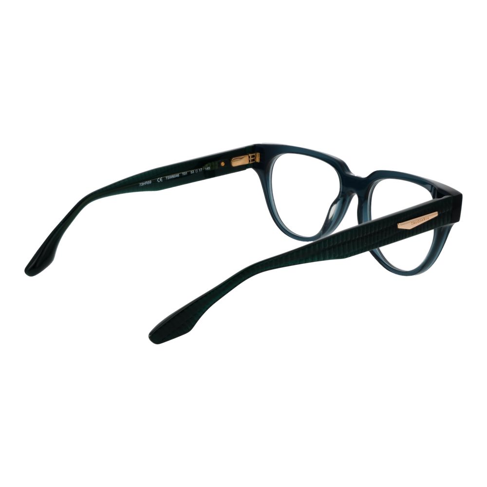 Trussardi Blue Women’s Optical Glasses – Full-Rim Frame
