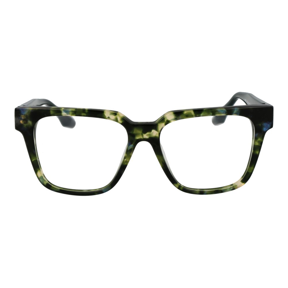 Trussardi Green Women's Optical Glasses – Square Full-Rim Frame