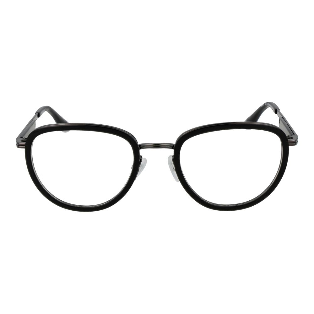 Trussardi Black Men’s Optical Glasses – Full-Rim Frame, 52mm