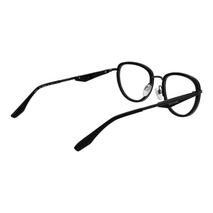 Trussardi Black Men’s Optical Glasses – Full-Rim Frame, 52mm